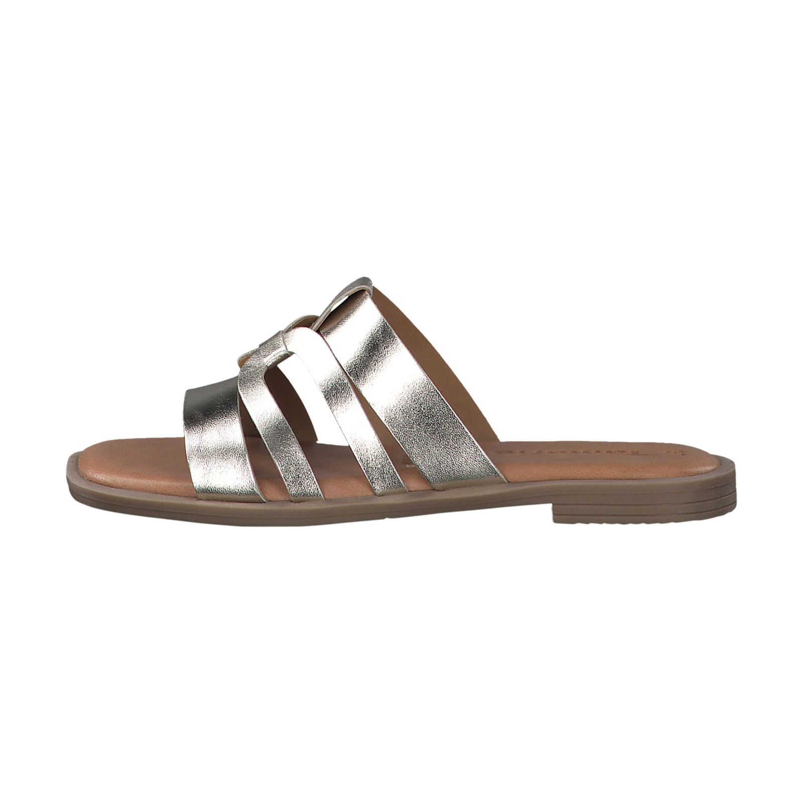 Sandales Plate Cuir Tamaris
