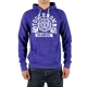 Sweat Capuche Be And Be Touchdown Violet Blanc