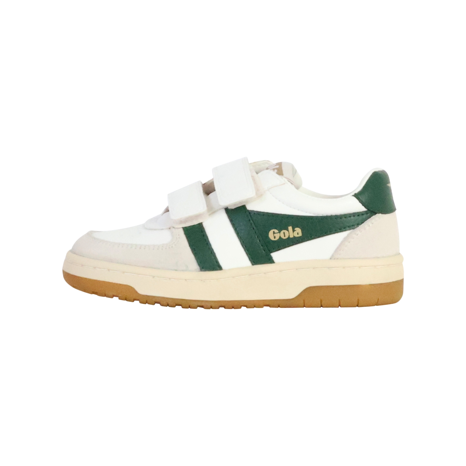 Basket Cuir à Scratch Enfant Gola Hawk Strap