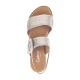 Sandale Plate Cuir Gabor Satin Met