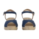 Sandales Compensées Cuir Geox Gelsa
