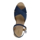 Sandales Compensées Cuir Geox Gelsa