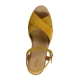 Sandales Compensées Cuir Geox Gelsa