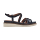 Sandale Compensée Cuir Tamaris