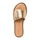 Sandale Plate Cuir Tamaris