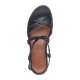 Sandale Compensée Cuir Tamaris