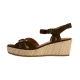 Sandale Compensée Cuir Emilie Karston Esabel