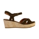 Sandale Compensée Cuir Emilie Karston Esabel