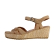 Sandale Compensée Cuir Emilie Karston Esabel