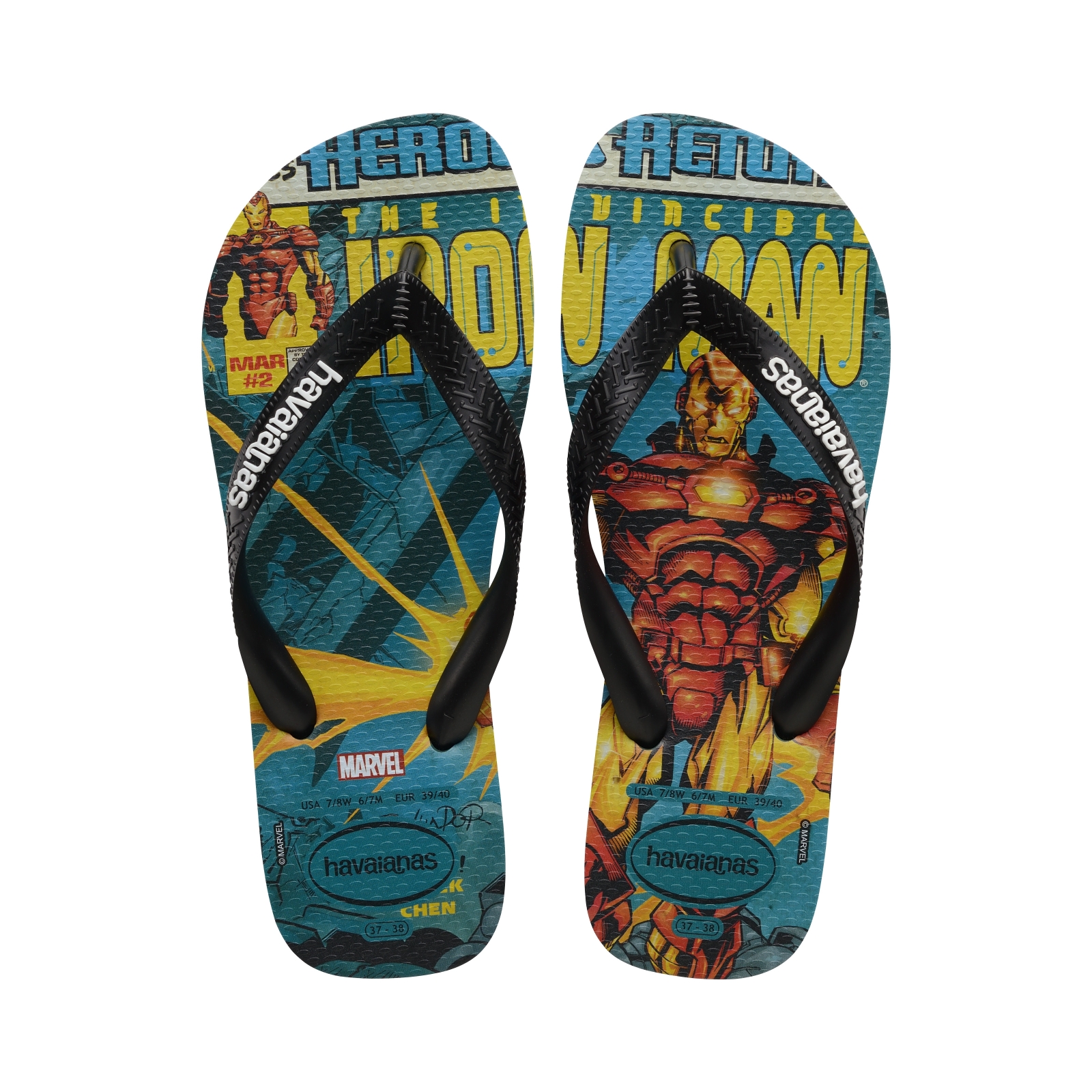 Tong à Enfiler Enfant Havaianas Top Marvel