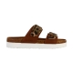 Mules Plate Cuir Solinea