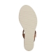 Sandale Compensé Cuir Tamaris
