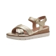 Sandale Compensé Cuir Tamaris