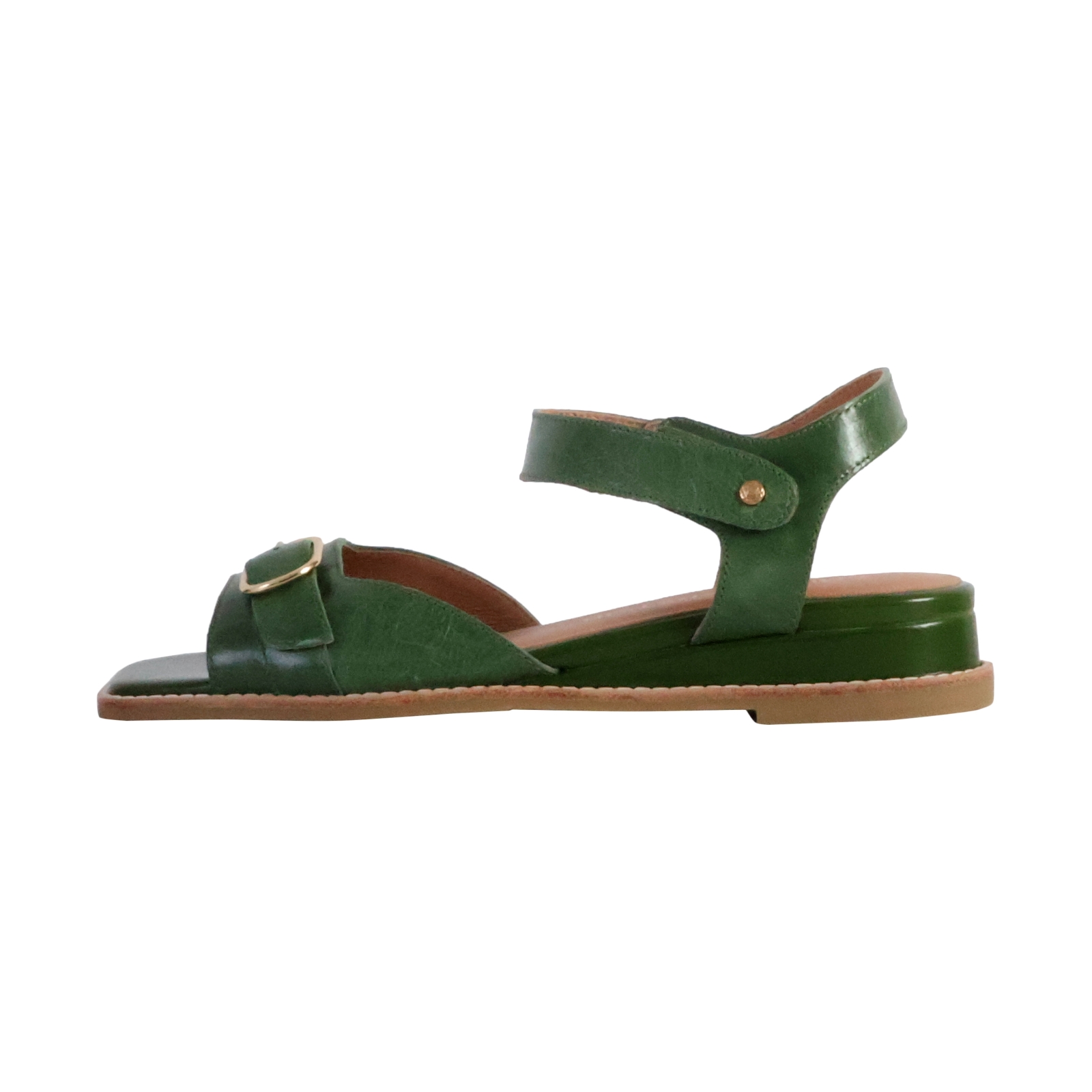 Sandale Plate Cuir Emilie Karston Katia