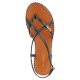 Sandale Plate Cuir Les Tropeziennes Honatre
