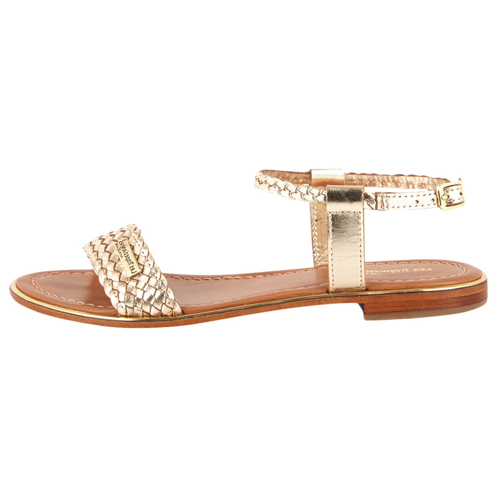 Sandale Plate Cuir Les Tropeziennes Hippy