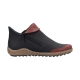 Basket Basse Cuir Rieker Smoke