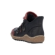 Basket Basse Cuir Rieker Smoke