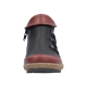 Basket Basse Cuir Rieker Smoke