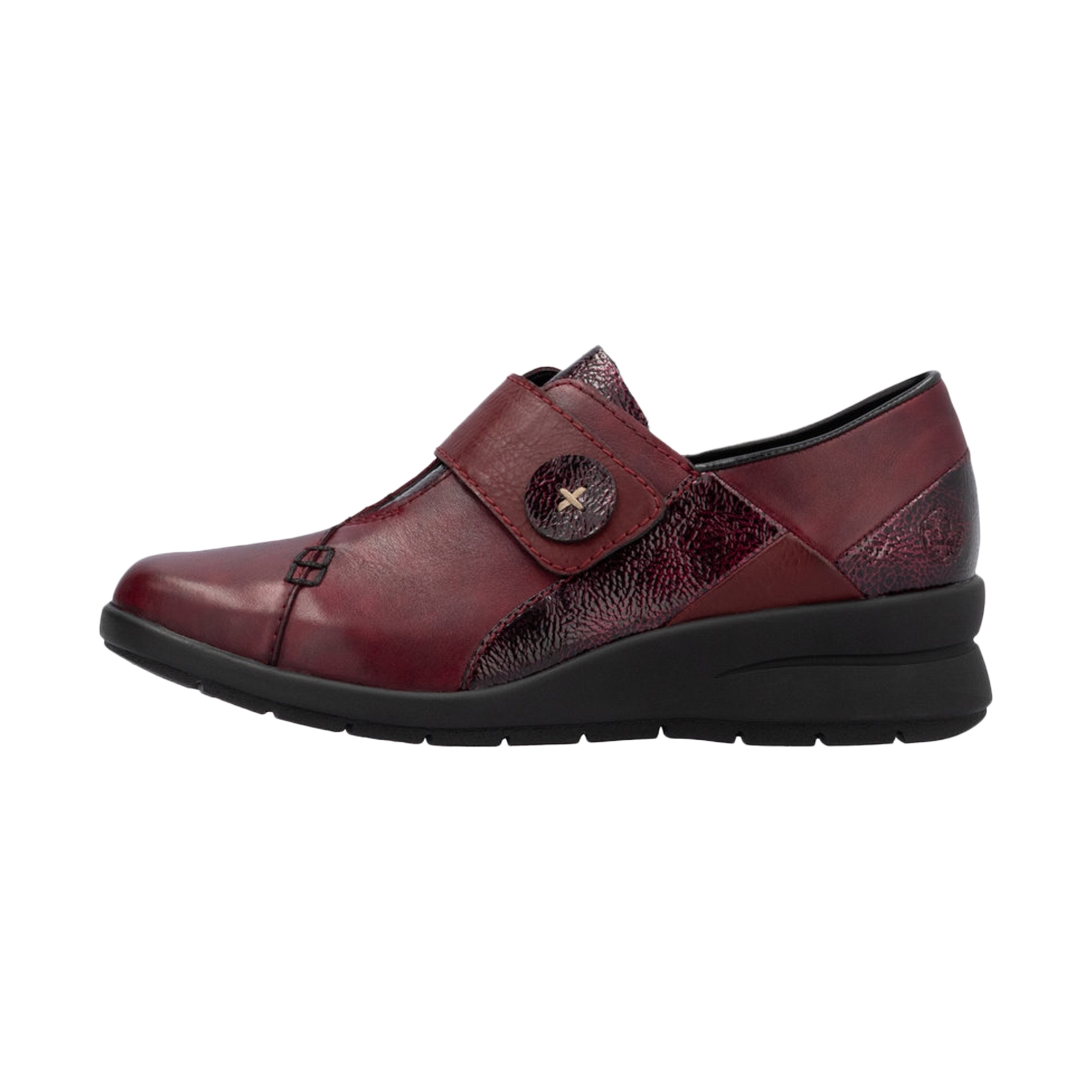 Basket Basse Cuir Rieker Cristallino