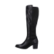 Botte Plate Cuir Rieker Minato