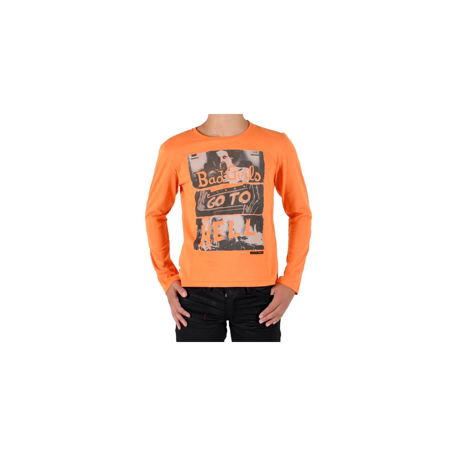 Tee Shirt Japan Rags Enfant Manches Longues Josef Juicy Orange