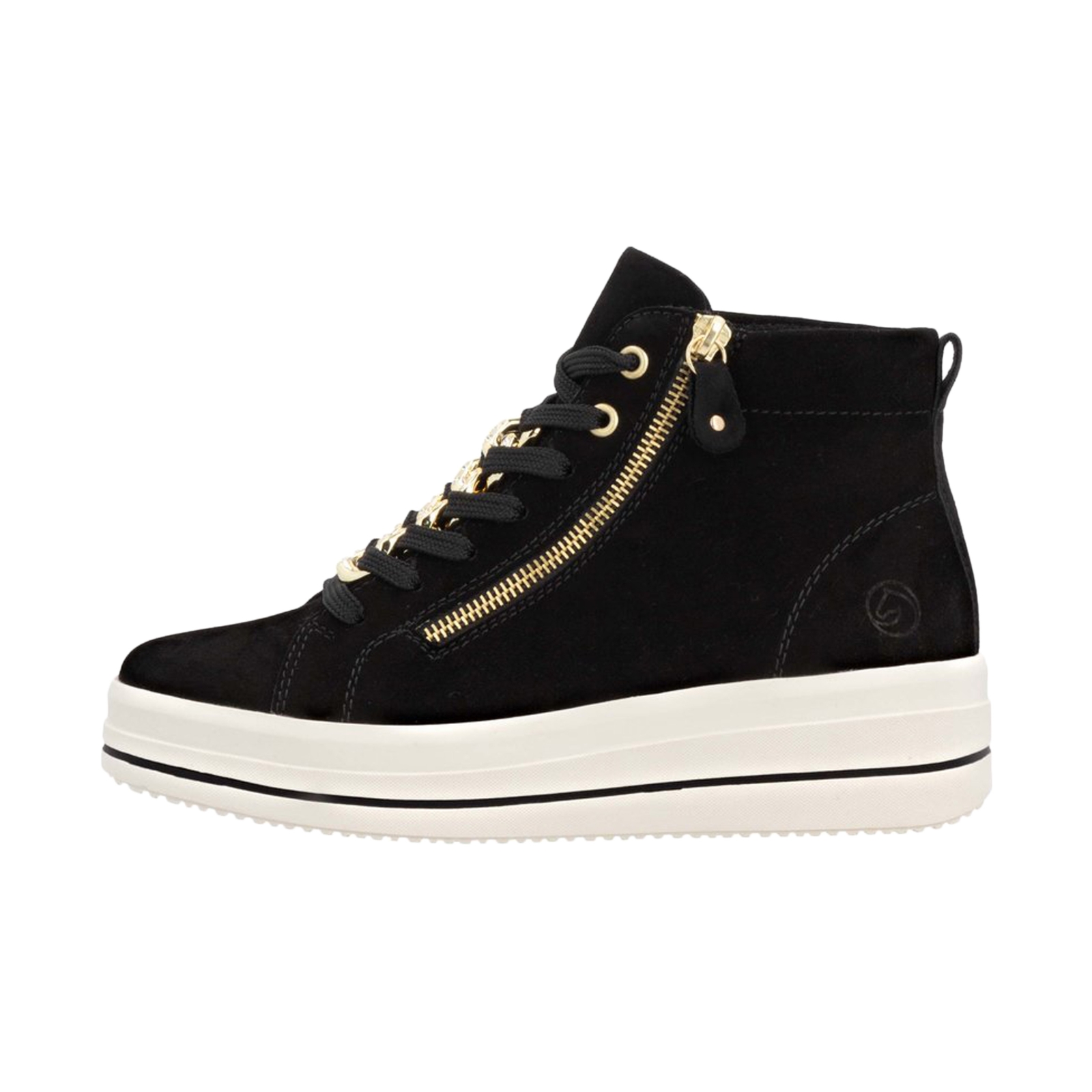 Basket Montante Cuir Remonte Goatsuede
