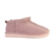 Bottines Chausson Cuir Natural World Media Merino