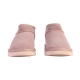 Bottines Chausson Cuir Natural World Media Merino