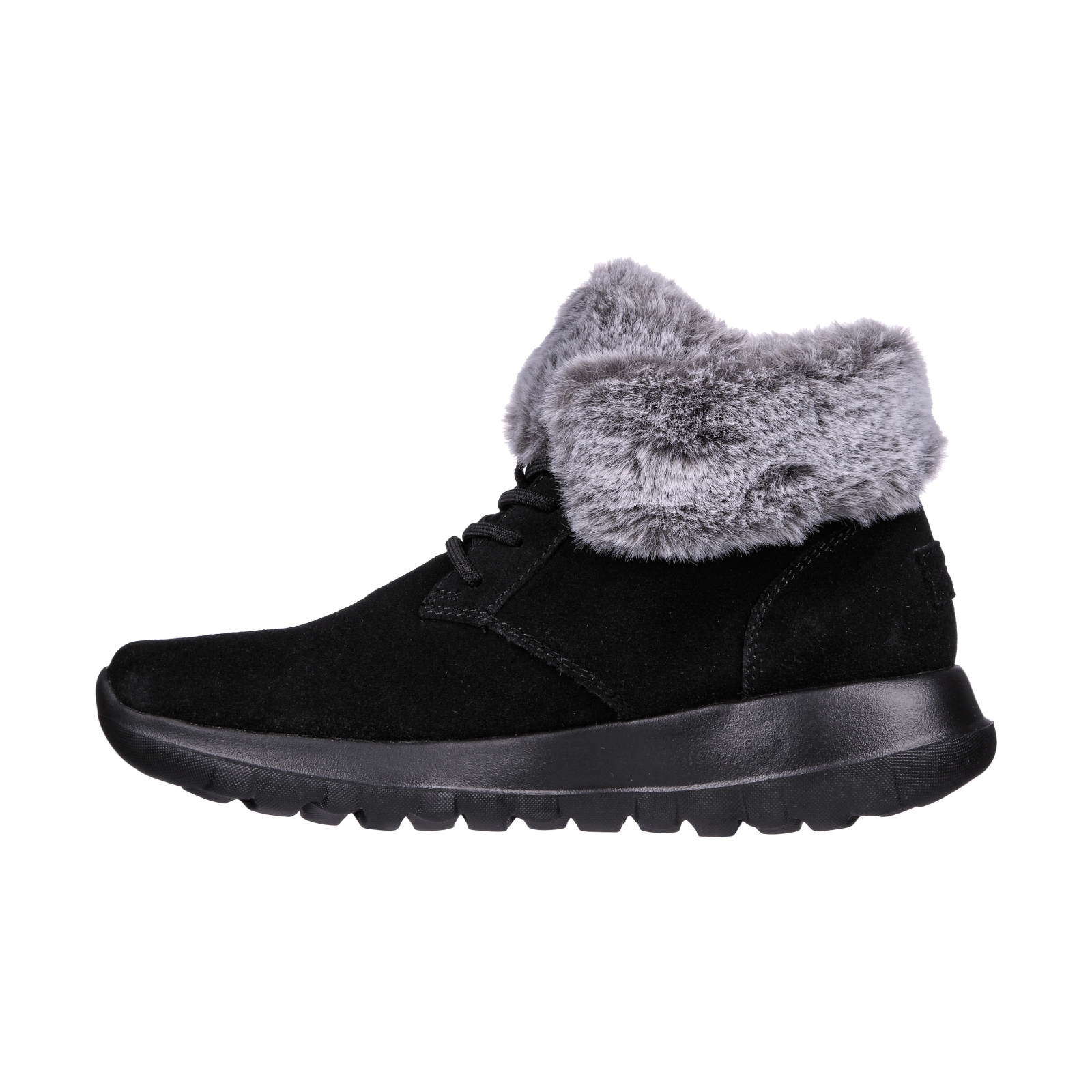 Bottine à Fourrure Cuir Skechers On The Go Joy