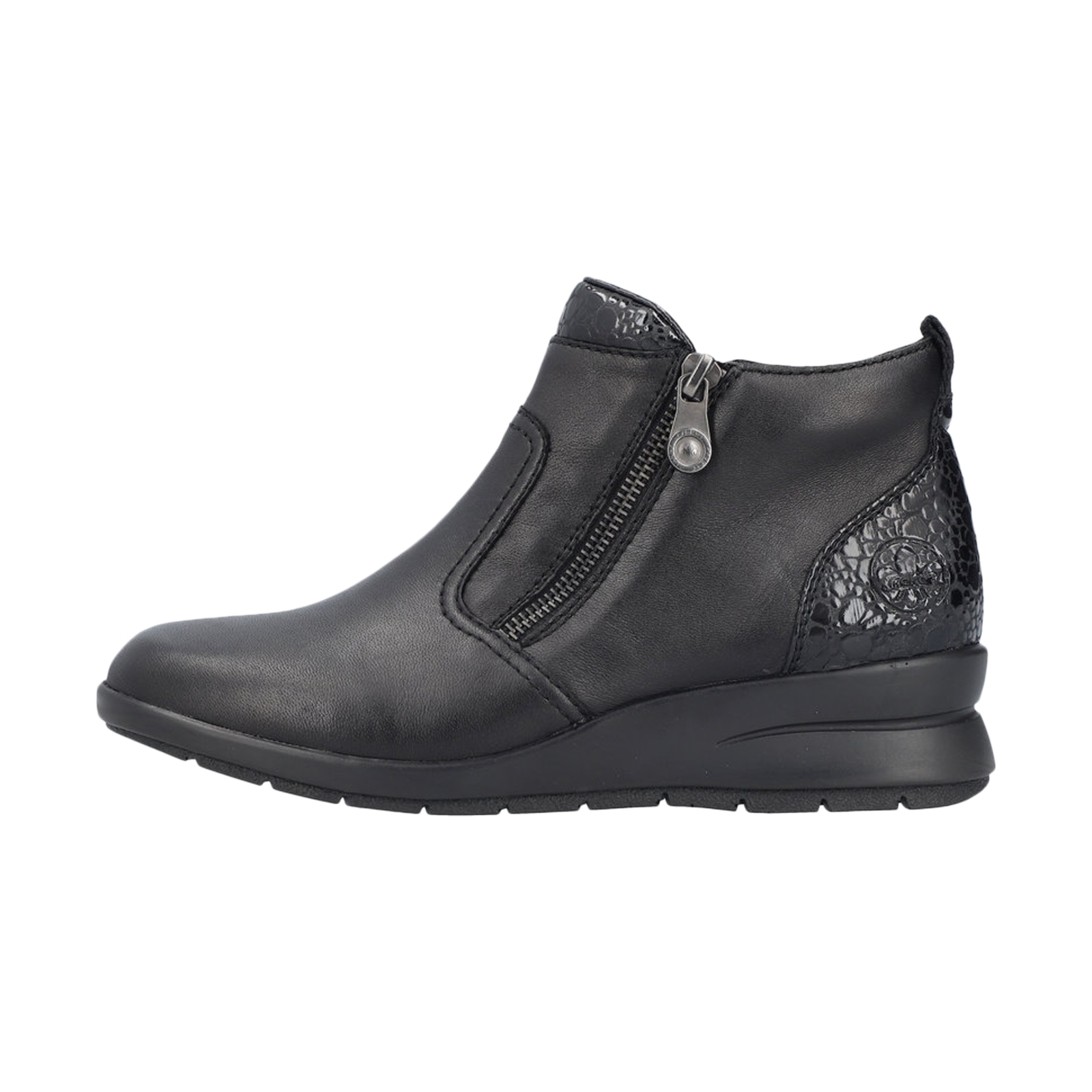 Bottines cuir Rieker Lugano