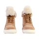 Bottine Cuir Geox Dalyla Abx Suede Synt Fur