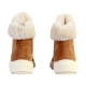 Bottine Cuir Geox Dalyla Abx Suede Synt Fur