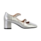 Ballerines à Talon Cuir Emilie Karston Pivoine