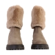 Boot Cuir Geox Iridea Suede Synt.Fur