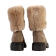 Boot Cuir Geox Iridea Suede Synt.Fur