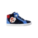 Basket Montant Cuir Geox Enfant Kilwi Suede Synth Lea