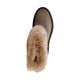 Bottine Cuir Geox Iridea Suede Synth Fur