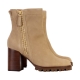 Bottines à Talon Cuir Emilie Karston Silene