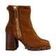 Bottines à Talon Cuir Emilie Karston Silene