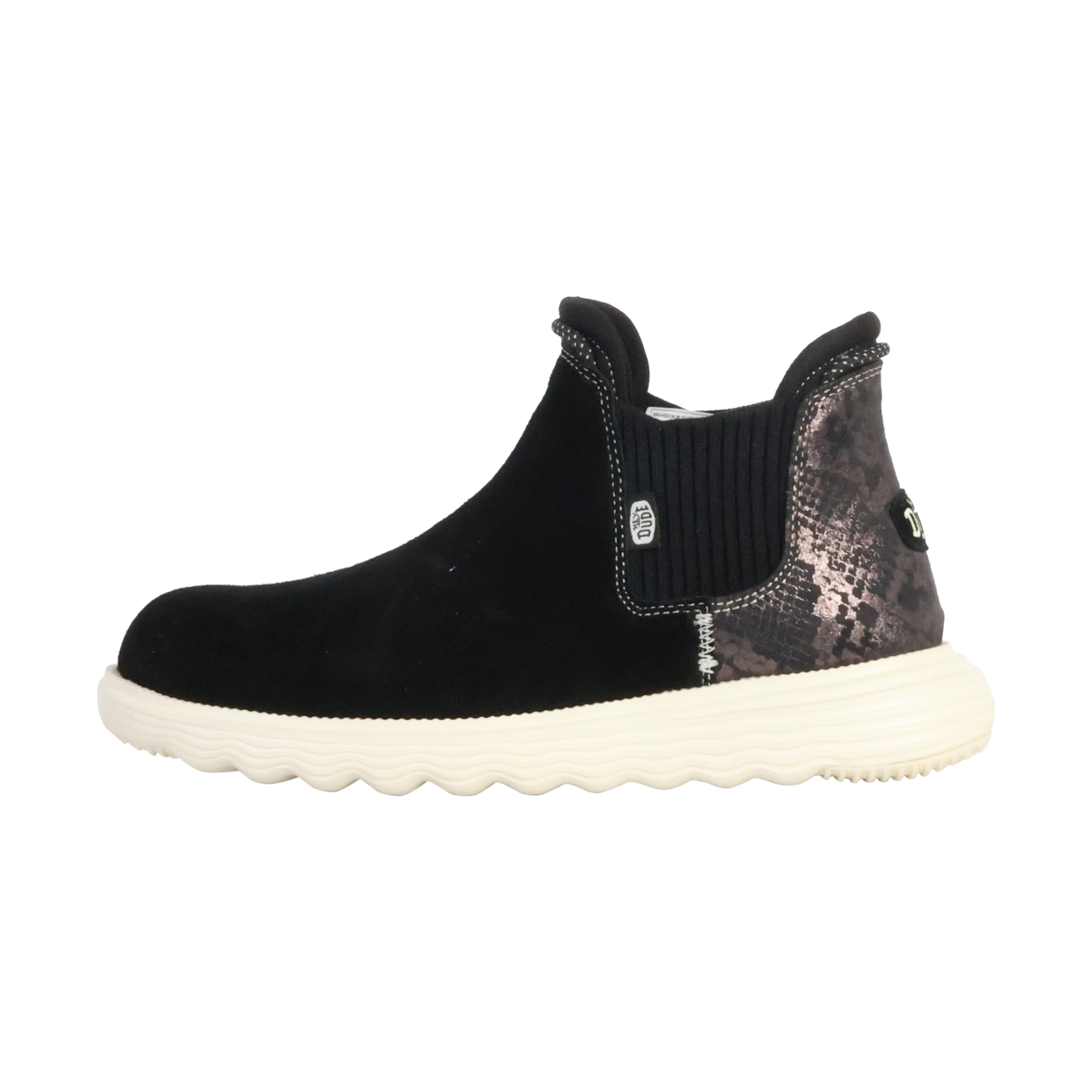 Bottine Cuir Hey Dude Branson W Suede Novelty