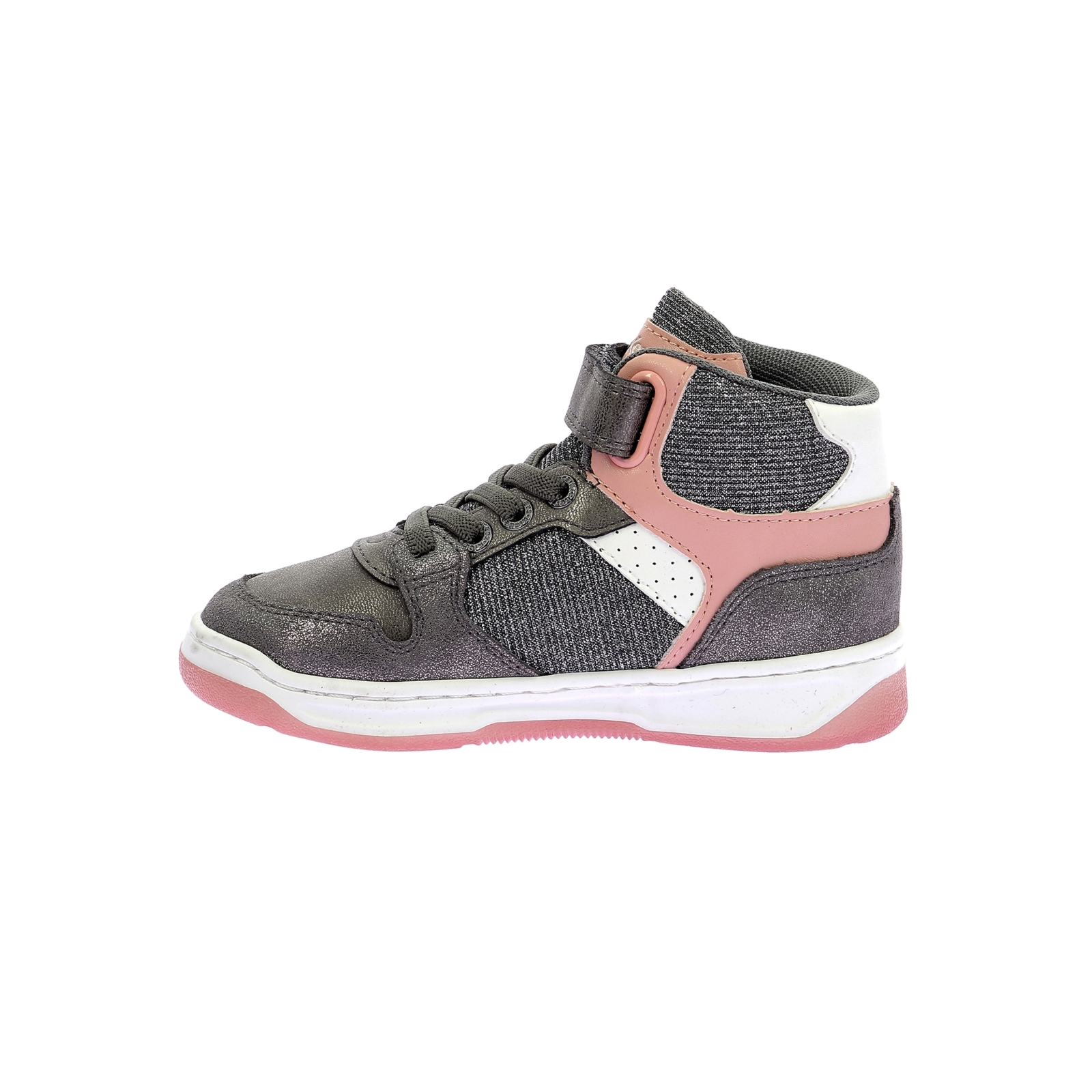Basket Montante Cuir Enfant Kickers Kickado