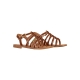Sandale Plate Cuir Les Tropeziennes Monzar