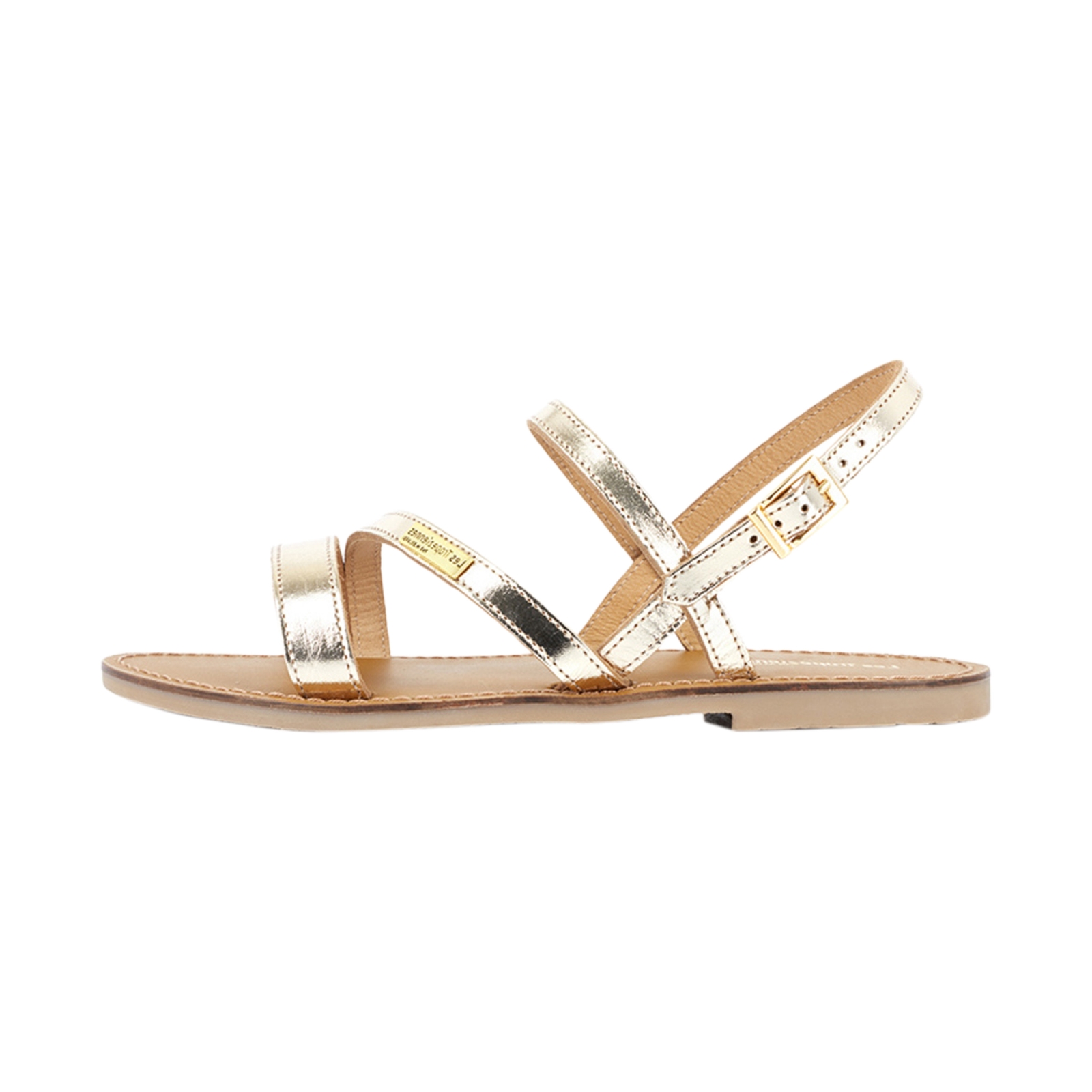 Sandale Plate Cuir Les Tropeziennes Baden