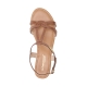Sandale Compensée Cuir Les Tropeziennes Hactress