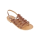 Sandale Plate Cuir Les Tropeziennes Herisson
