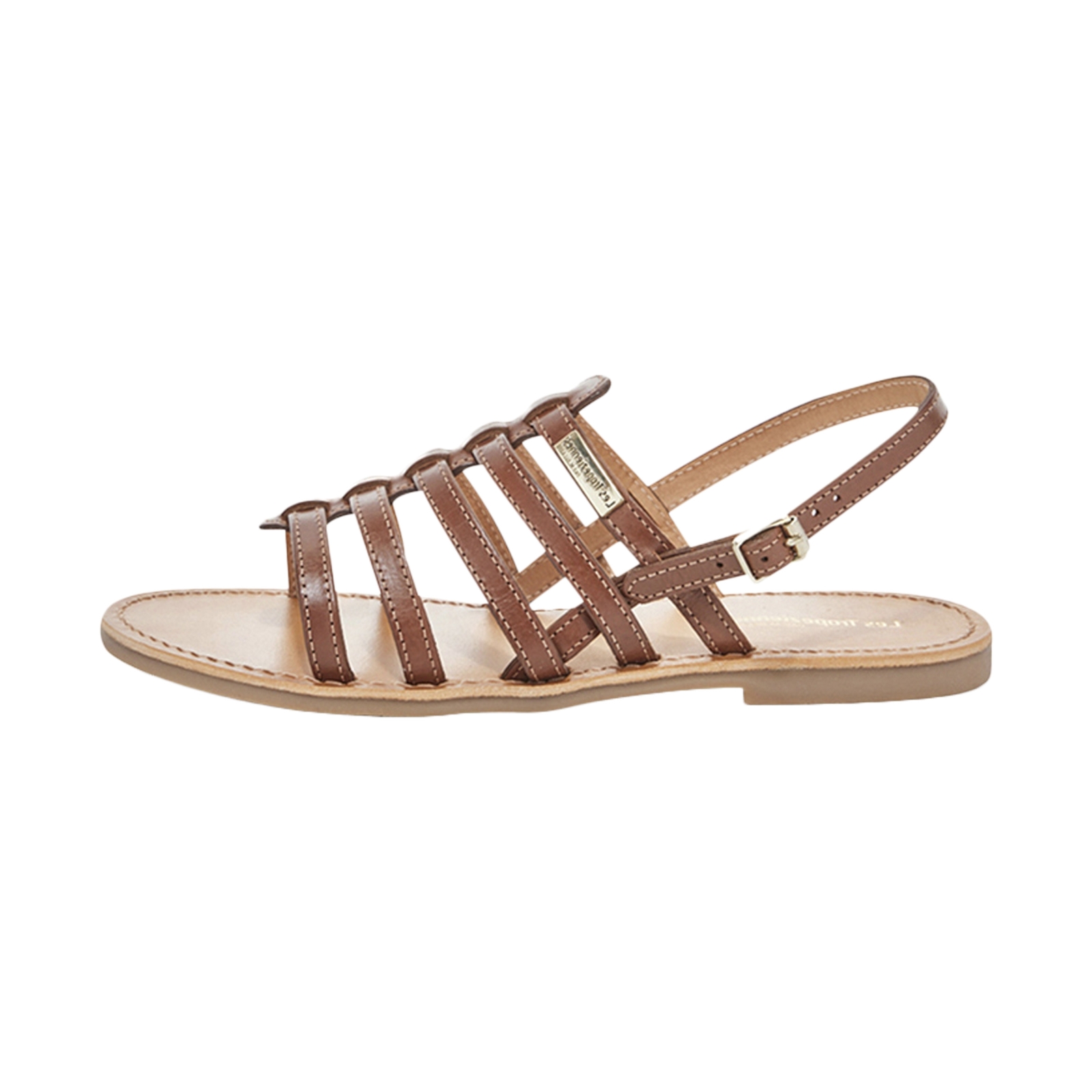 Sandale Plate Cuir Les Tropeziennes Hikano