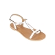 Sandale Plate Cuir Les Tropeziennes Hamess