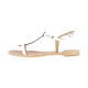 Sandale Plate Cuir Les Tropeziennes Hamess