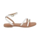 Sandale Plate Cuir Les Tropeziennes Hanak